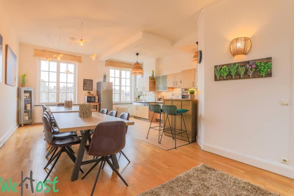 La Porte Verte, Superbe Triplex 16P Arras Exterior foto
