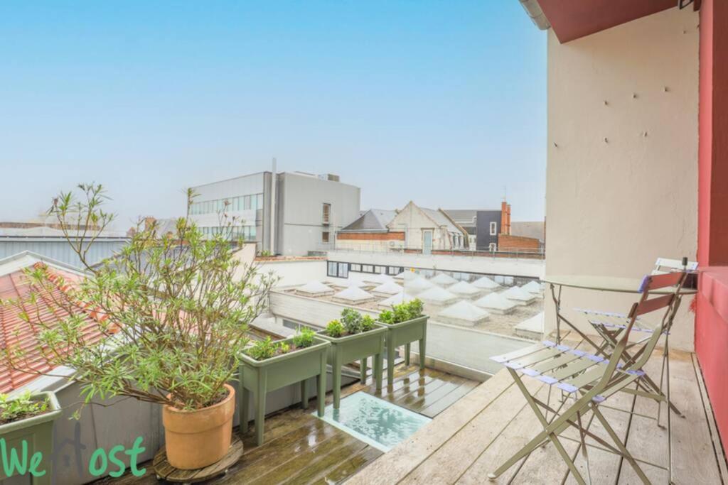 La Porte Verte, Superbe Triplex 16P Arras Exterior foto