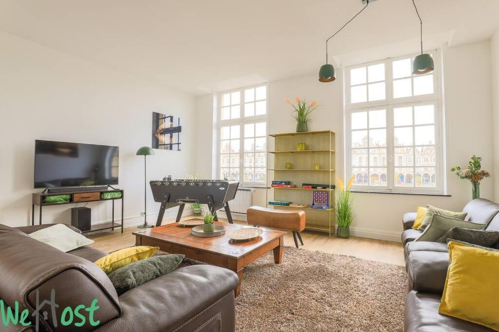La Porte Verte, Superbe Triplex 16P Arras Exterior foto